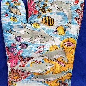 Dolphin Oven Mitt