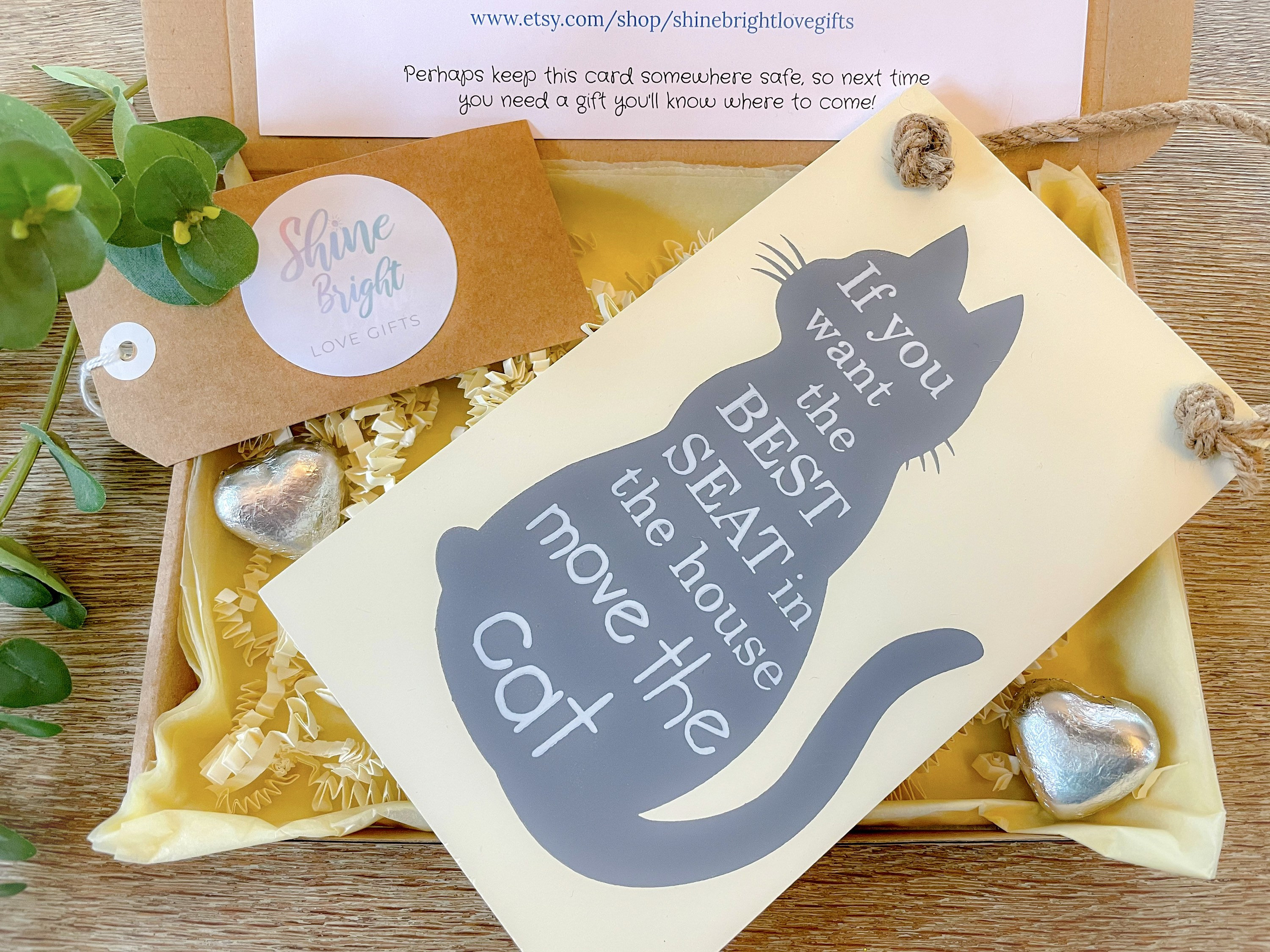 Cat Lover Letterbox Gift Box Readymade gift Birthday Gift Etsy