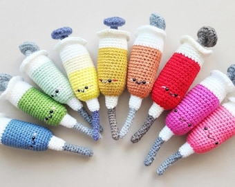 Crochet Vaccine Pattern › Instant PDF Download