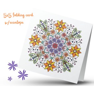 Carta Mandala di Beate 165
