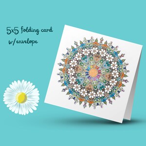 Carte Mandala de Beate 207