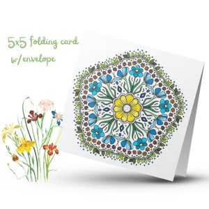 Beate's Mandala Card 192
