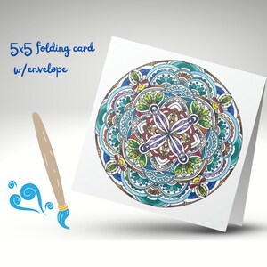 Carte Mandala de Beate 227