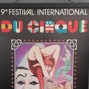 1983 Montecarlo Circus Festival Poster by Andreotto