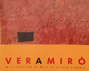 1995 Joan Miró Poster from Madrid Exhibition
