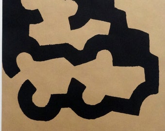 Eduardo Chillida 50x70 Poster Serigrafia Artistica