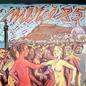 1985 La Mercé Poster Barcelona by Robert Llimós