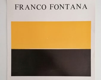 1977 Franco Fontana Vintage Poster edited by Canon