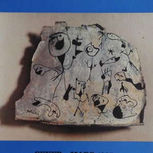 1985 Fundació Joan Miro Poster from Barcelona Exhibition