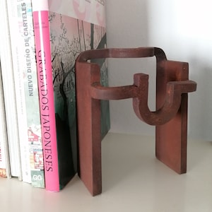 Brutalist Sculpture Eduardo Chillida Inspired Art