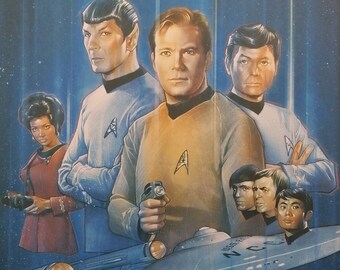 オリジナルシリーズにインスパイアされたスタートレックのポスター