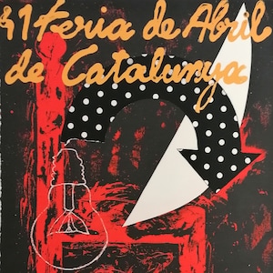 Joan Pere Viladecans Signed Art by inspired by Garcia Lorca
