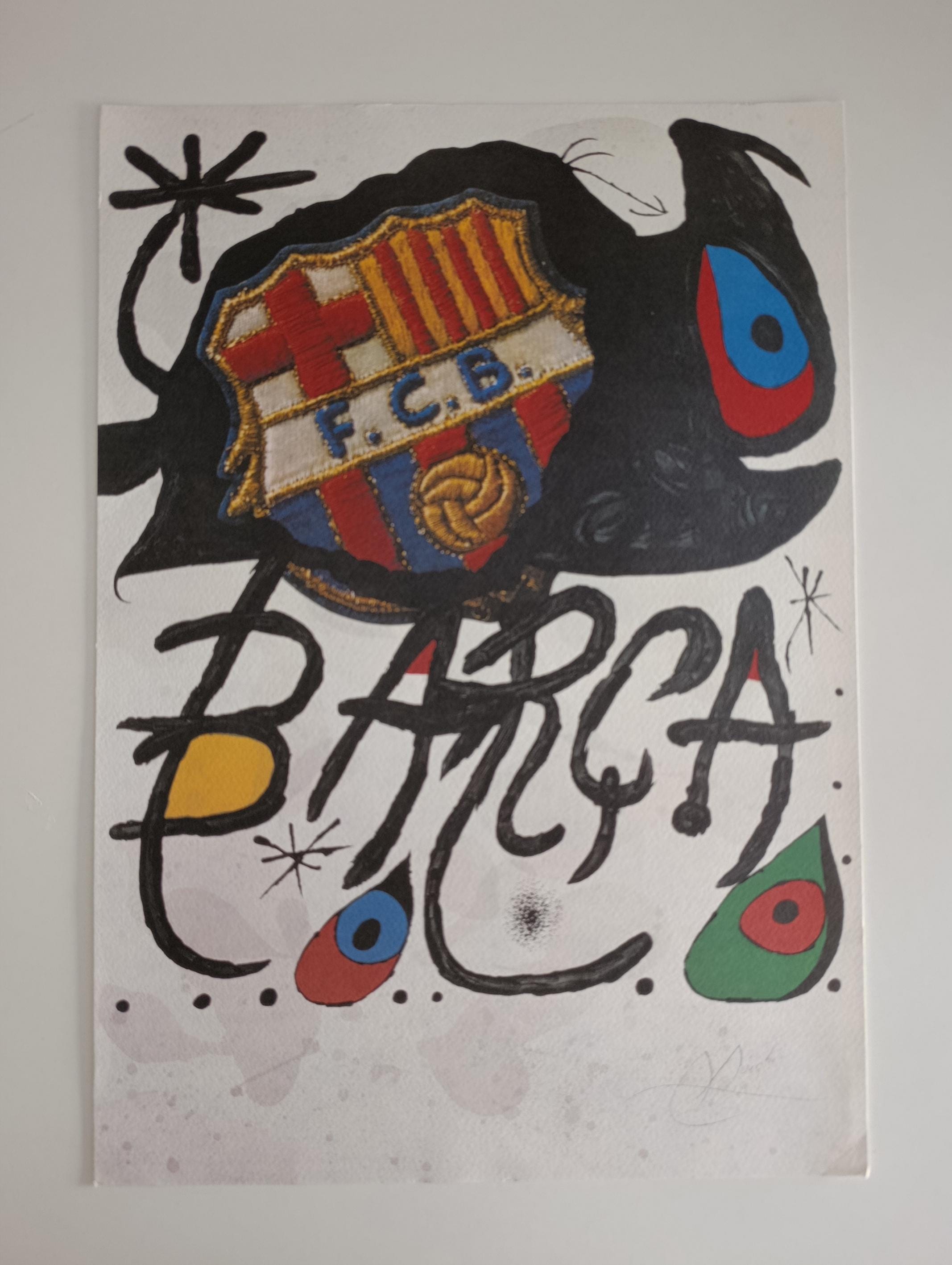 限定3枚】FUTBOL CLUB BARCELONA 75th Aniversari 1974