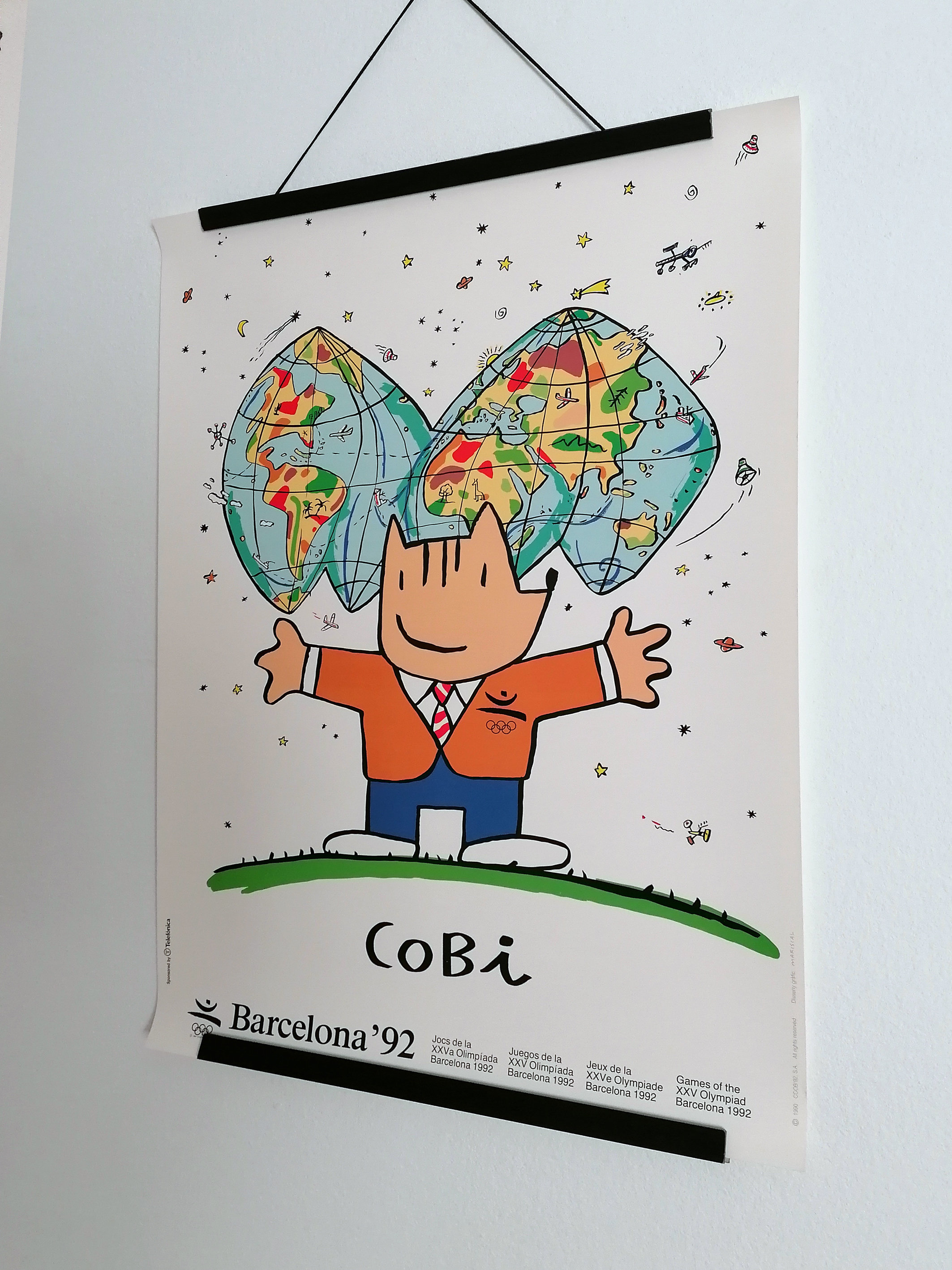 ＣＯＢＩ コビー！バルセロナオリンピック❤︎ハビエル・マリスカル最高アルミ製作品 バルセロナのマスコット「コビ」1992年、ハビエル・マリスカル作