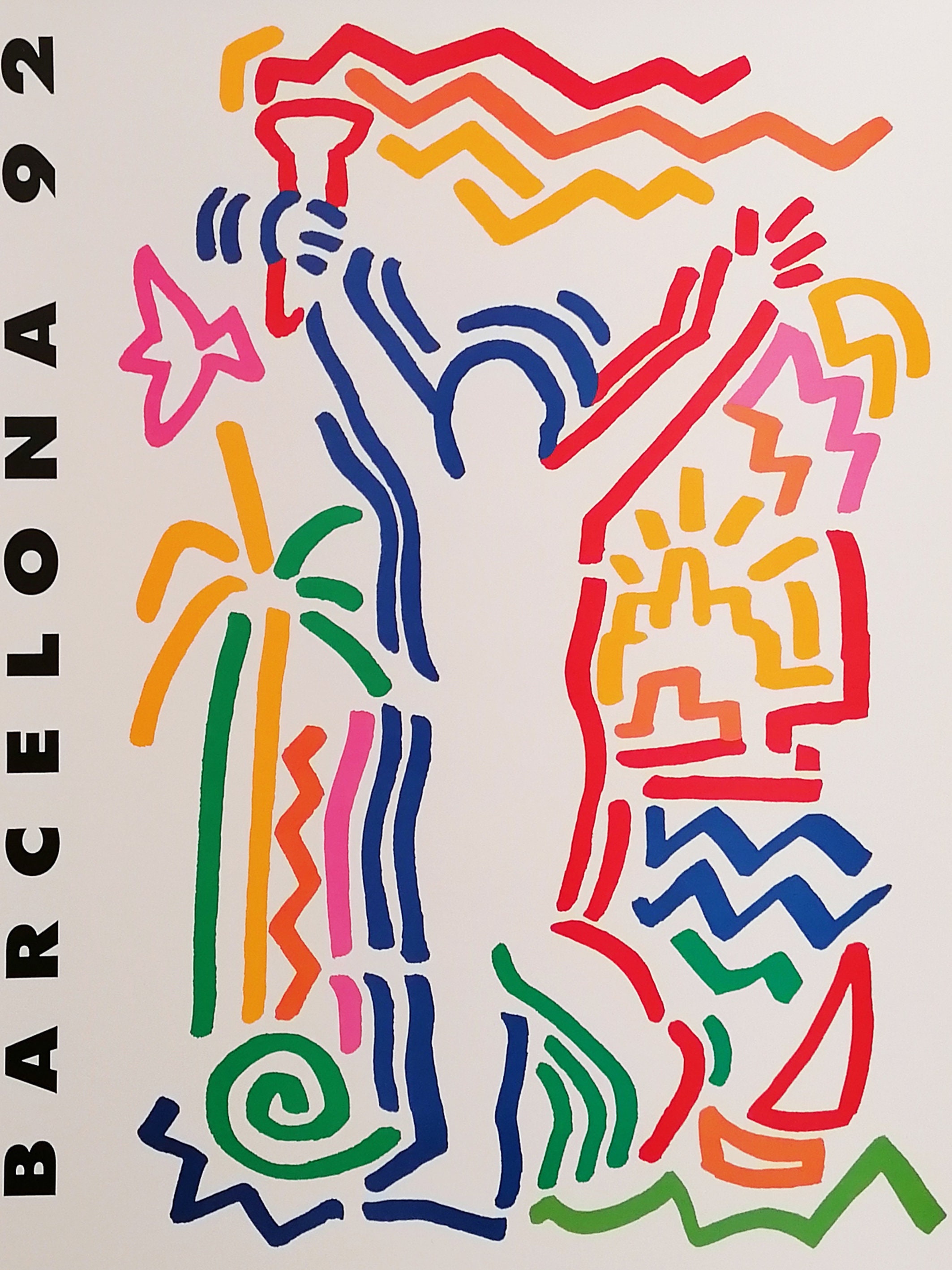 少し豊富な贈り物 1992 Barcelona Josep Y Villuendas Pilar by Poster Olympic コレクション