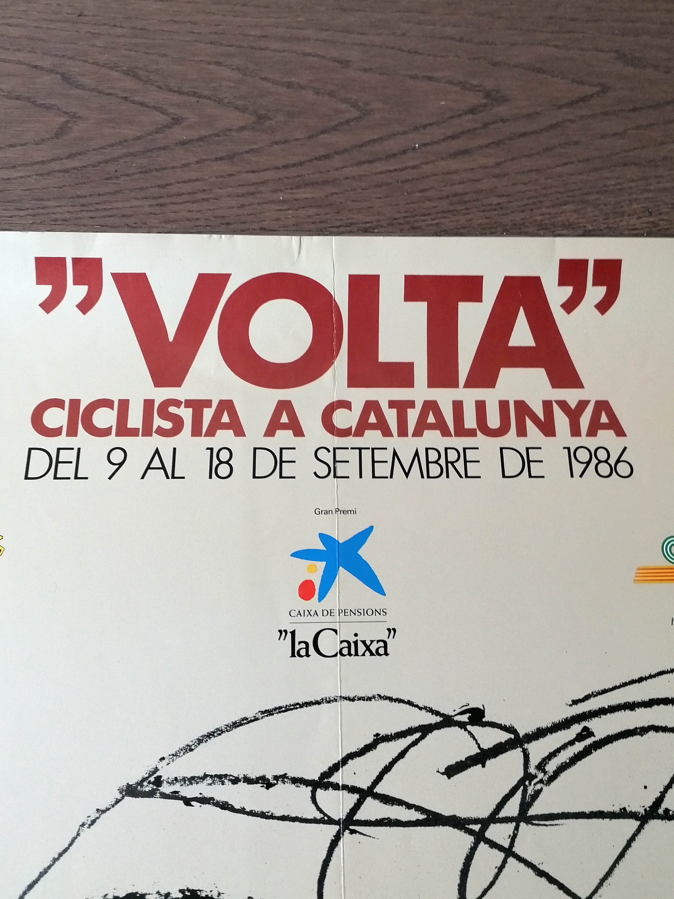 1986年 LA VOLTA 86のアントニ・タピエス アートポスター - Etsy 日本