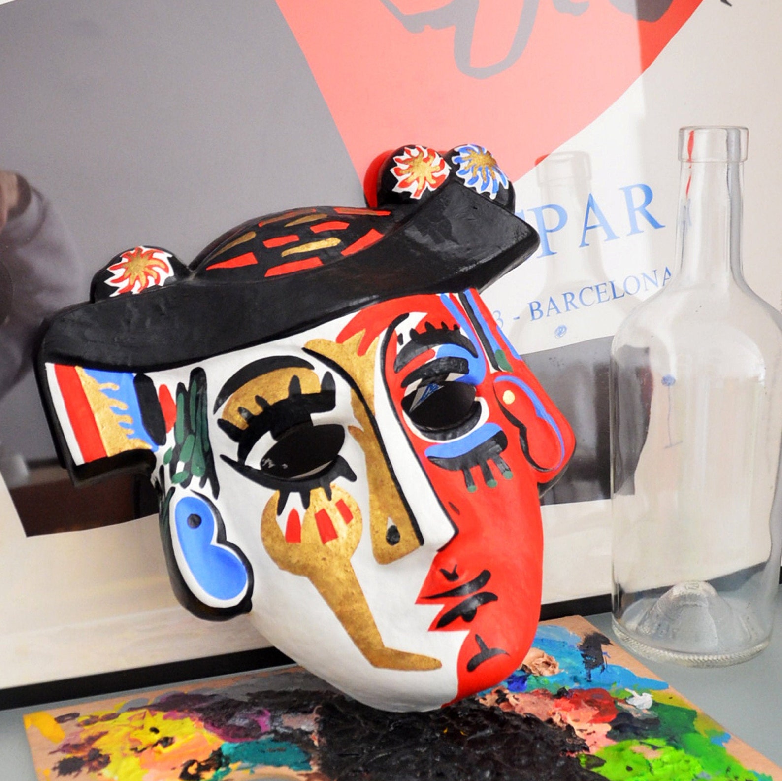 Eyes Wide Shut Mask Inspirada En Picasso Etsy