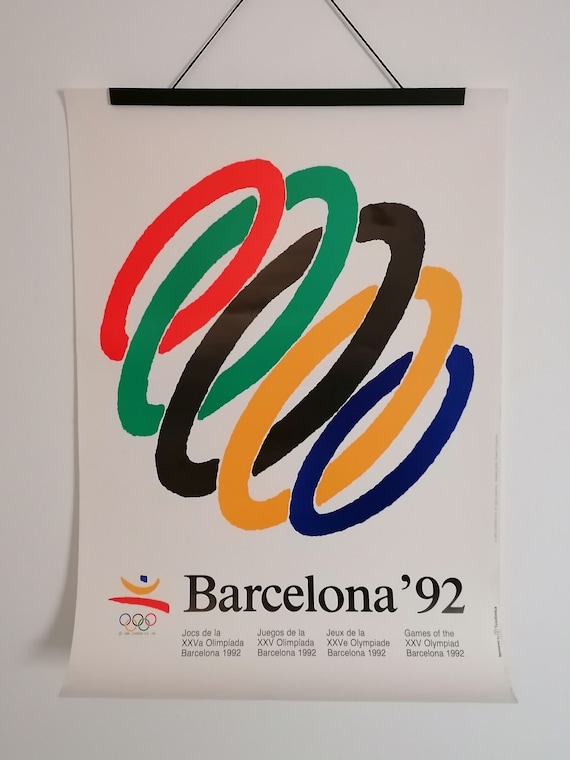 【希望者のみラッピング無料】 Poster 92 Barcelona Olympic Onésimo by Games Summer Art ポスター