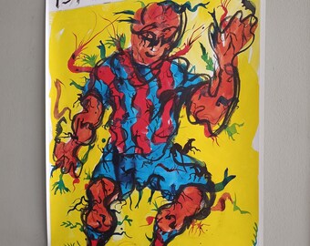 ミケル・バルセロによるFCバルセロナ125周年記念アート - Etsy 日本
