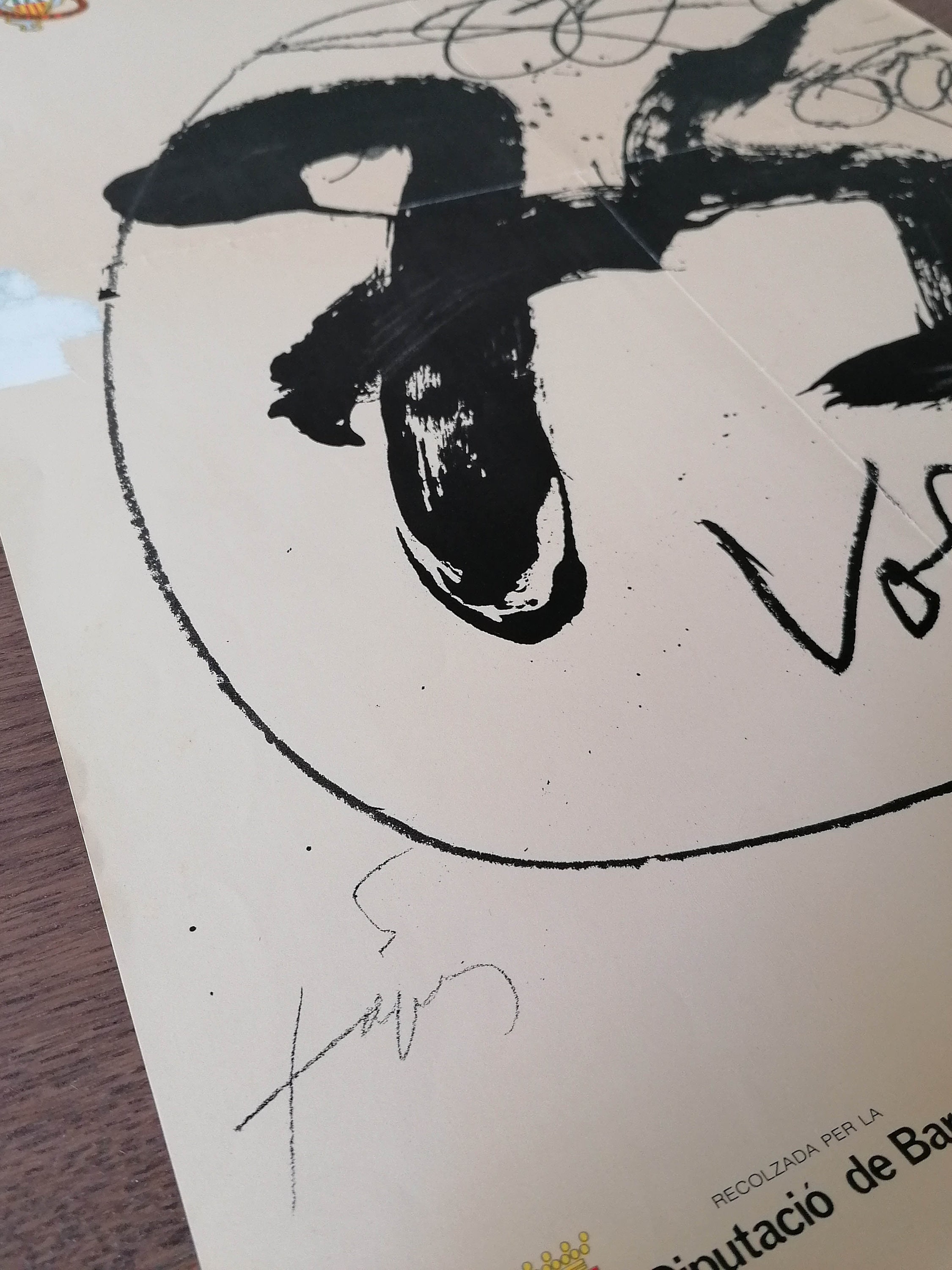 1986年 LA VOLTA 86のアントニ・タピエス アートポスター - Etsy 日本