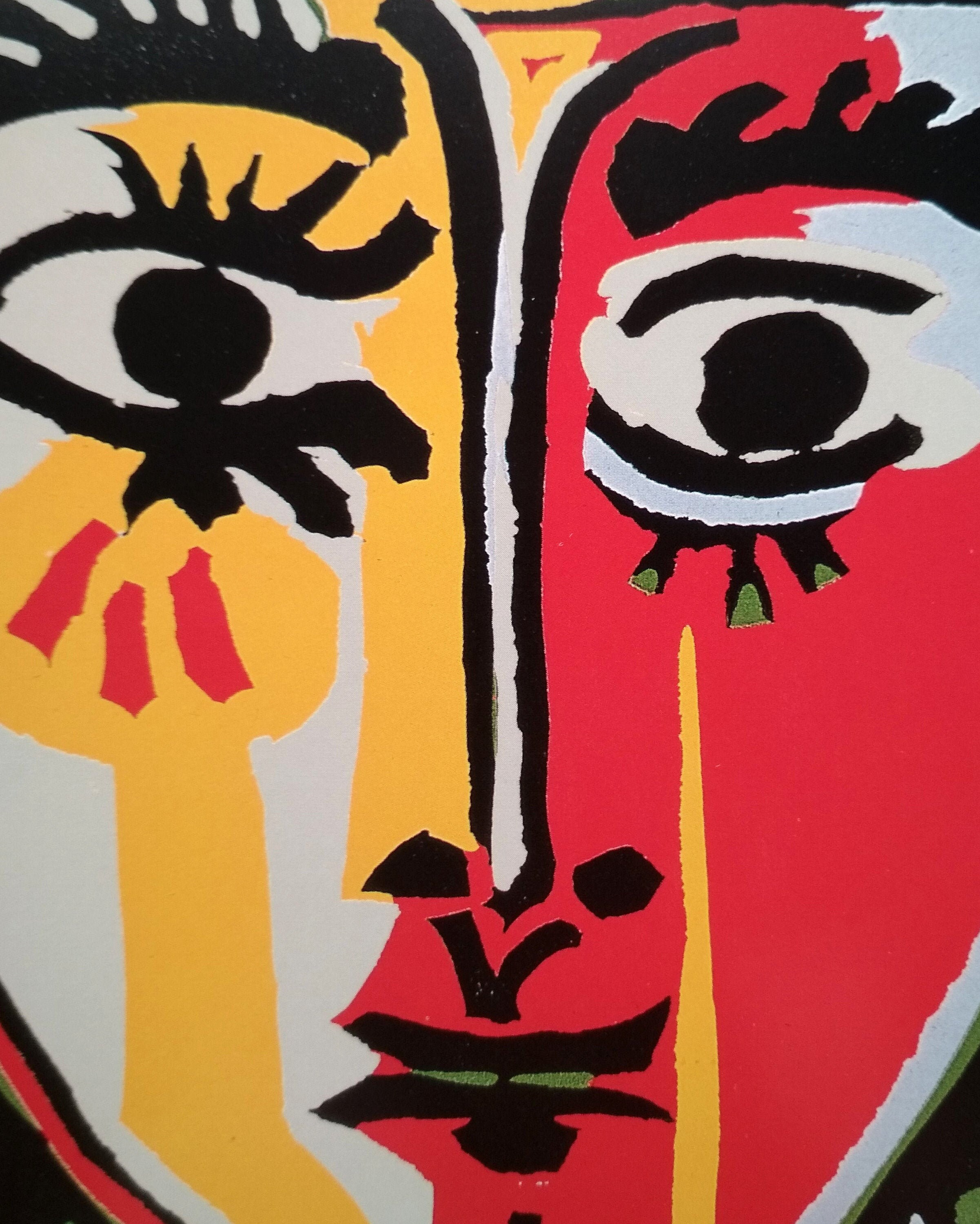 Pablo Picasso Print Head of a Woman in a Hat 1962 Cubist Etsy