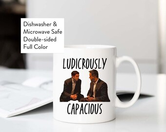 Succession Mug | Ludicrously Capacious, Tom and Greg Ceramic Mug