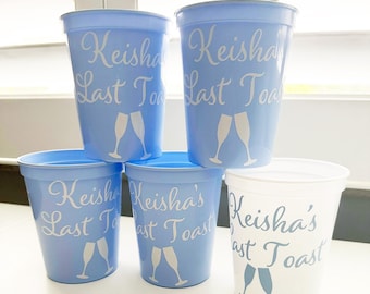 Personalized Party Cup | Bachelorette, Birthday, or Bachelor Favor