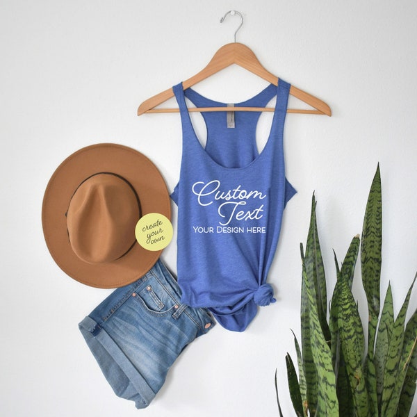 Custom Tank - Custom Shirt - Personalized Tank - Custom Tank top - Custom Design tank - Custom Tank for Women - Group Tanks - Team Tank Tops