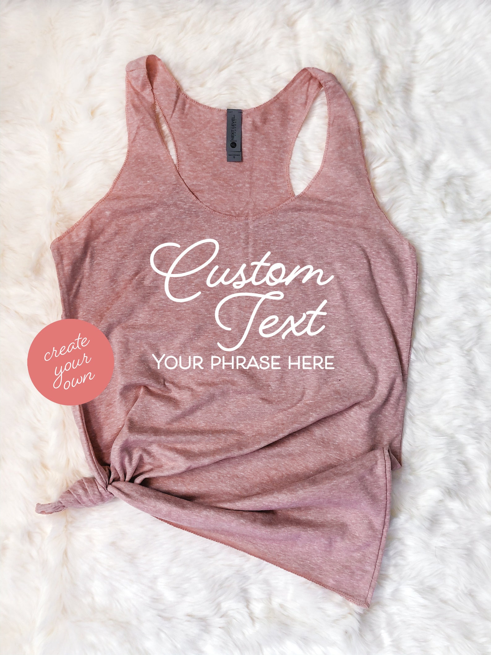 Custom Tank Custom Shirt Personalized Tank Custom Tank - Etsy