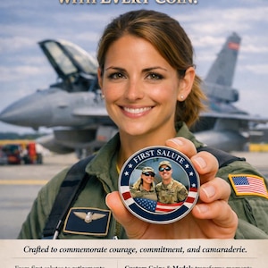 Custom Challenge Coin - design your own challenge coin - Print photos-logos-text NO MINIMUMS