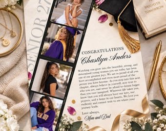 Snapshots Senior Yearbook Ad Template, Editable Canva Graduation Photo Template, Full Half Quarter Page Senior Ad