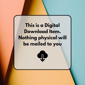 Peut inclure: Un graphique d'article t&eacute;l&eacute;chargeable num&eacute;riquement avec un nuage et une fl&egrave;che vers le bas. Le texte indique : "Ceci est un article t&eacute;l&eacute;chargeable num&eacute;riquement. Rien de physique ne vous sera envoy&eacute; par la poste."