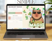 Excel Budget Tracker Spreadsheet | Monthly Expense & Savings Dashboard| Digital Finance Planner
