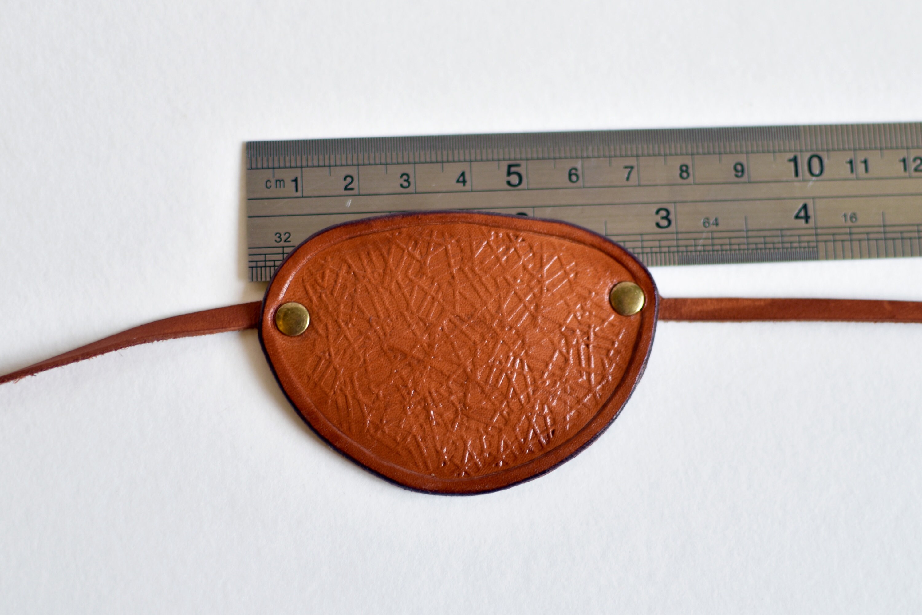 Leather eye patch for Pirate costume of Jack Sparrow Pirate Etsy