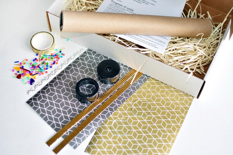 Diy Kits for Adults Kaleidoscope Kit DIY Craft Kit Stim | Etsy