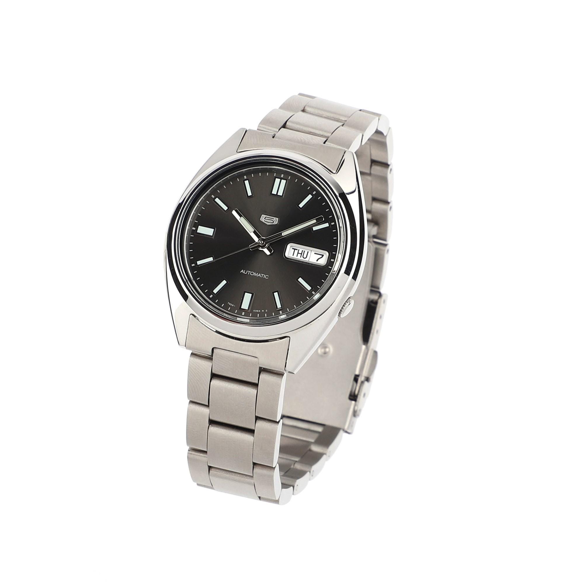 SEIKO 5 SNXS79 カーブエンド 19mm ステンレススチール メタルウォッチ 