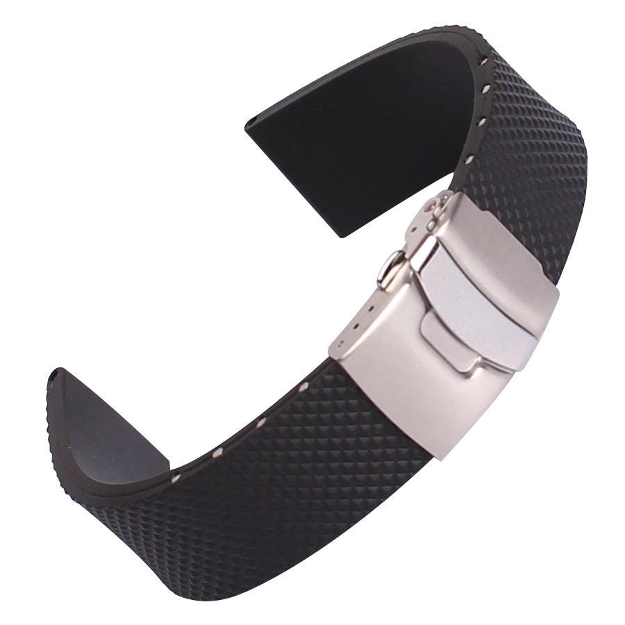 Bonetto Cinturini Italy 300L 300D Watch Strap Vulcanized