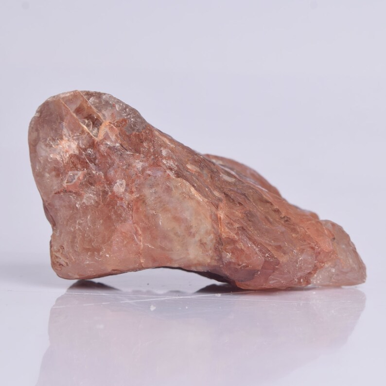 544.00 Ct Natural Rough Blood Quartz Reiki Healing Certified Etsy