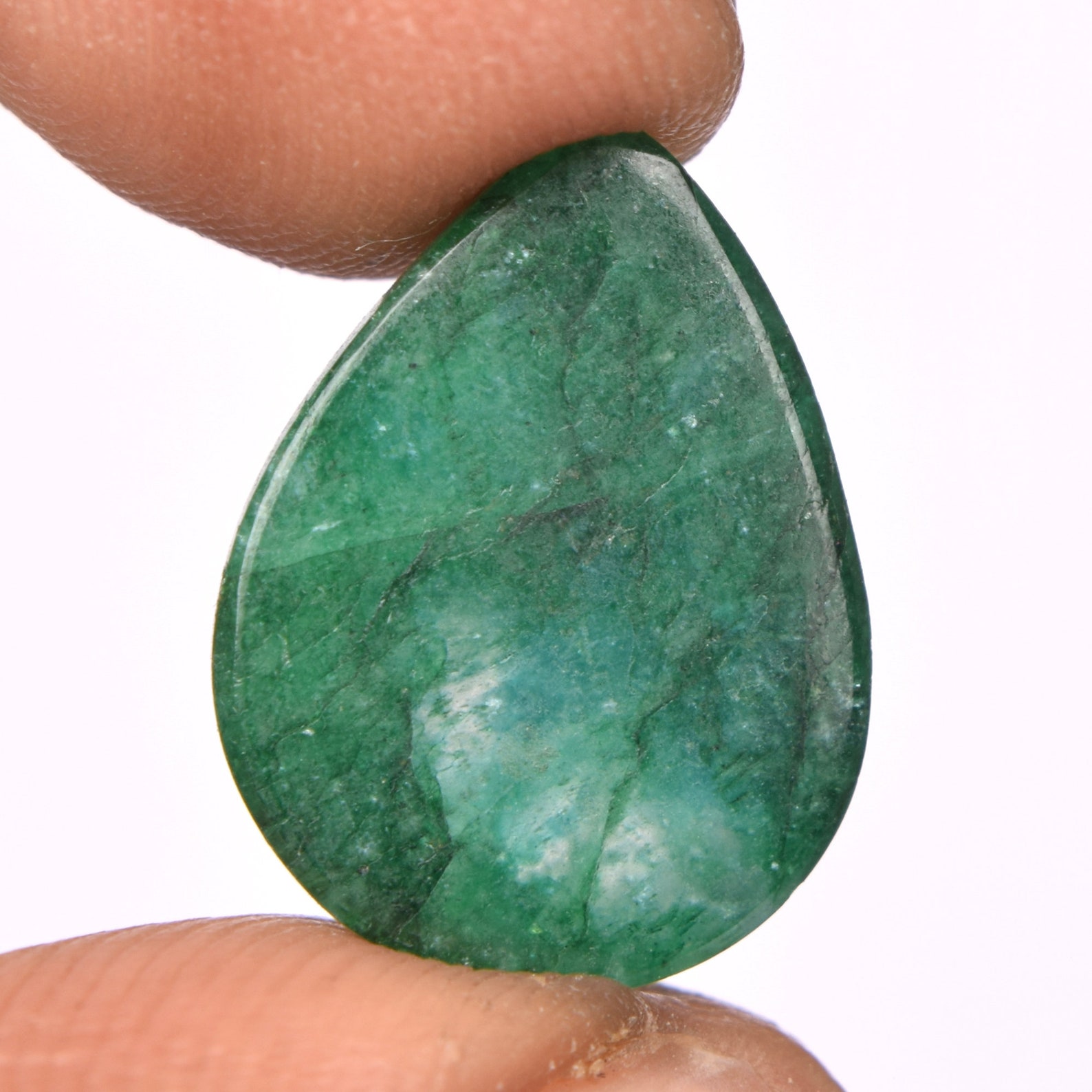 Beautiful Very Rare Natural Emerald Cabochon Gemstone 10 Ct | Etsy