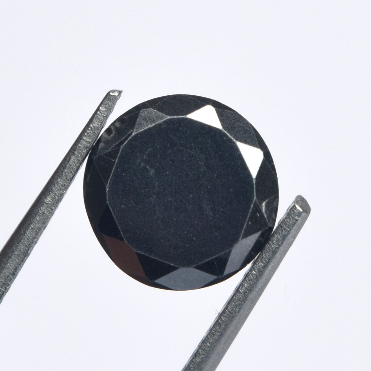 Black Moissanite Diamond 2.50 Ct EGL Certified Precious Loose Etsy