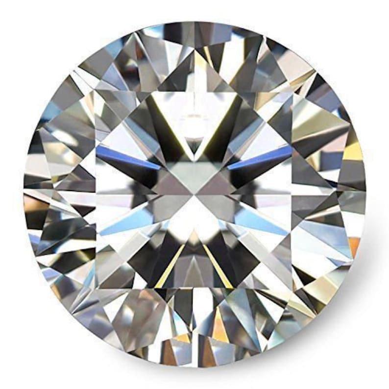 EGL Certified D Color Natural Diamond VVS2 Clarity Round Brilliant Cut 0.30 Ct.