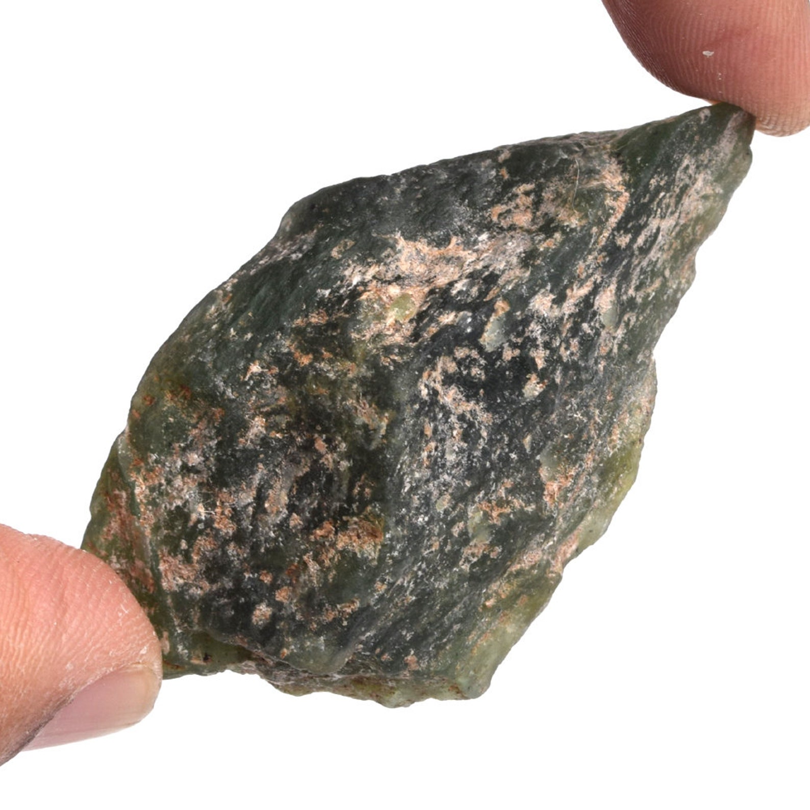 Natural Serpentine Rough Gemstone Serpentine Raw Material Etsy