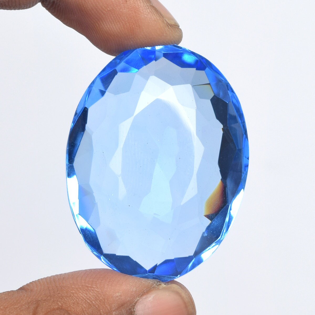 Lab Created London Blue Topaz blue topaz London topaz Etsy