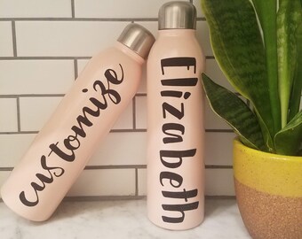 17 oz personalized water bottle