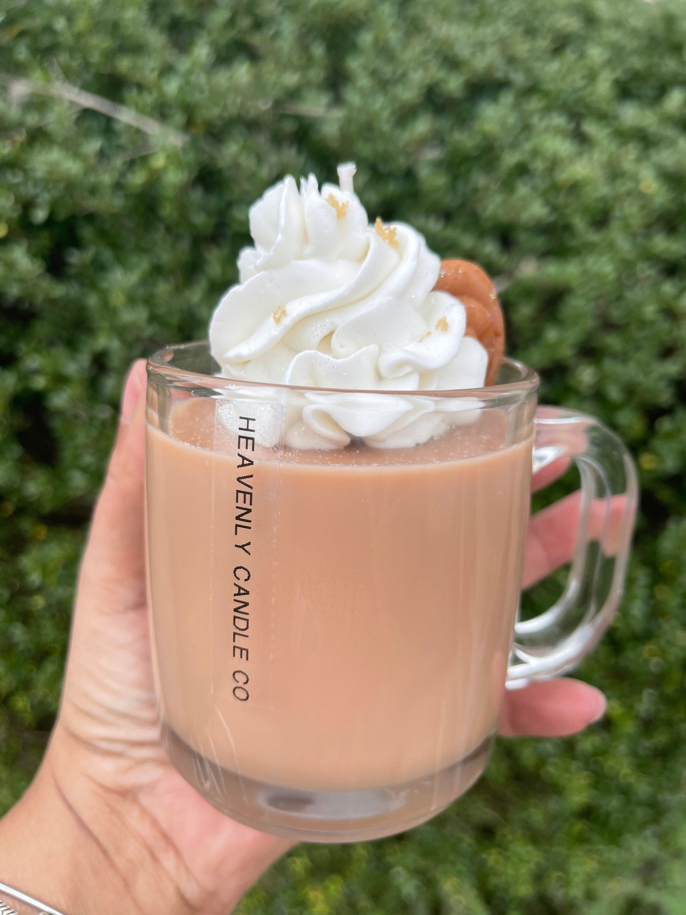 Hot Chocolate Candle Etsy