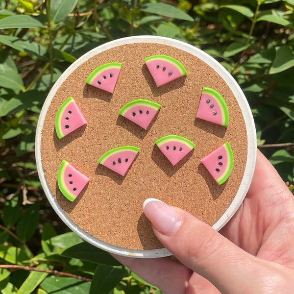 Watermelon Magnets or Drawing Pins