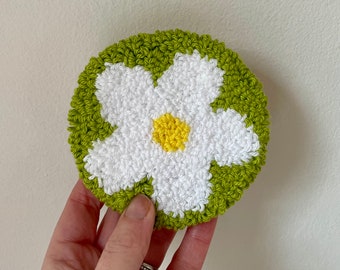 Handmade Daisy Coaster