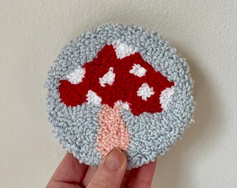 Handmade Mushroom Coaster