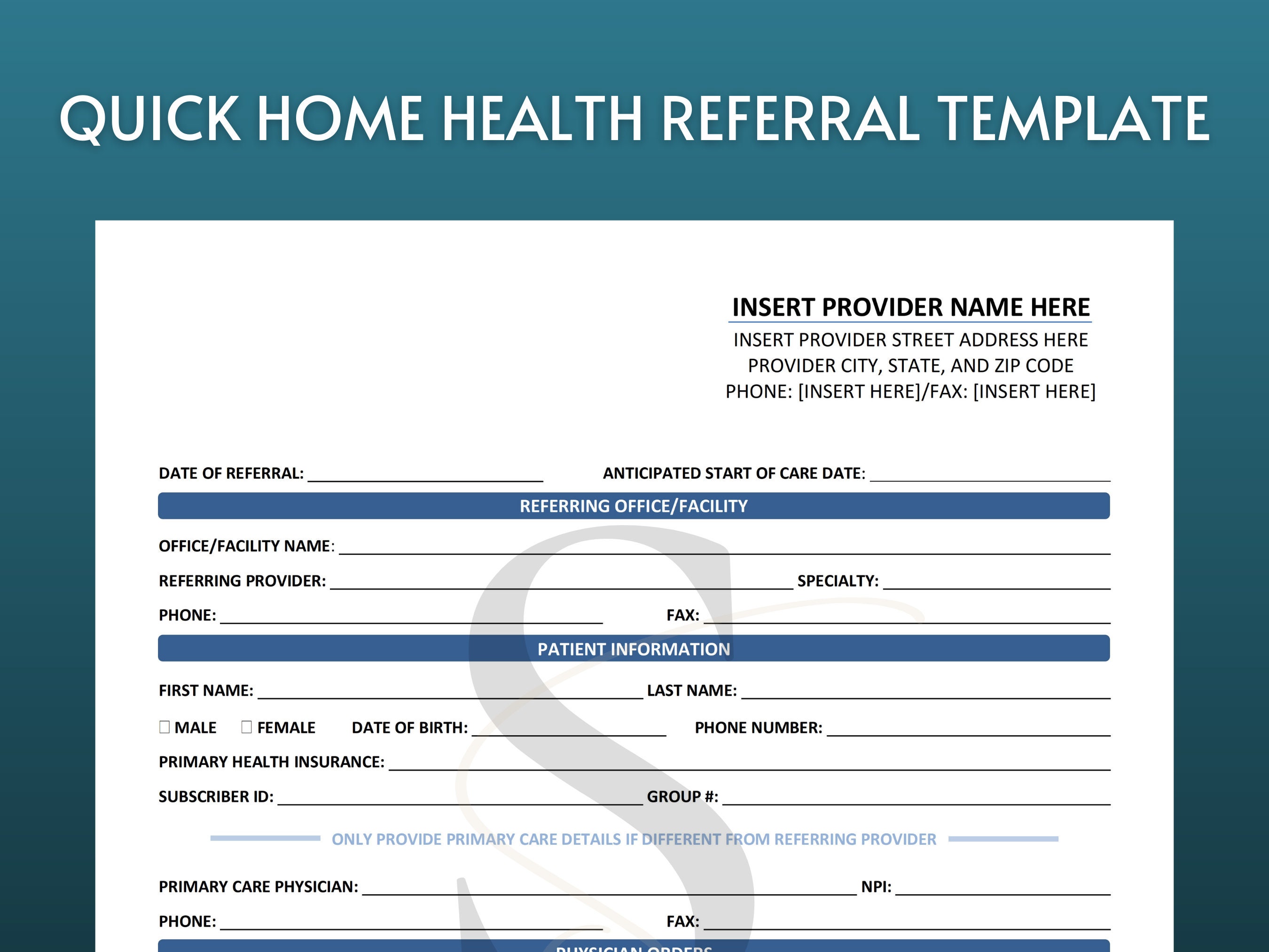 printable-home-health-care-referral-form-template-digital-etsy