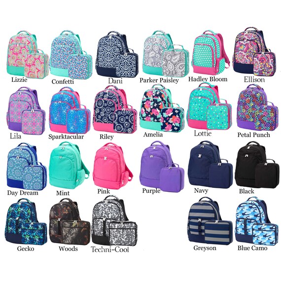 personalized book bags for school
